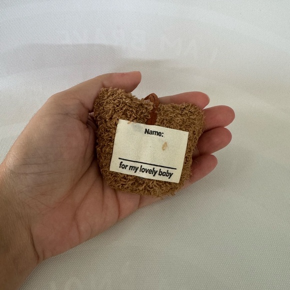 Cute Bear Doll Bag Pendant With Name Tag, Keychain Pendant - Picture 6 of 6